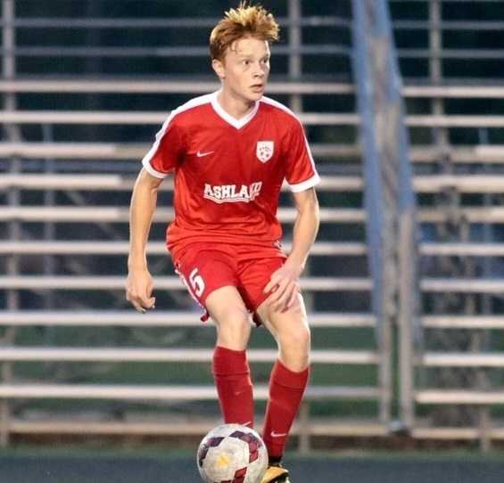 Ashland senior Scott Gustafson was the 2018 Midwestern League player of the year. (Photo courtesy Ashland High School)