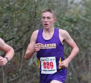 Burns senior Emmett Klus finished fifth in the state meet last year. (NW Sports Photography)