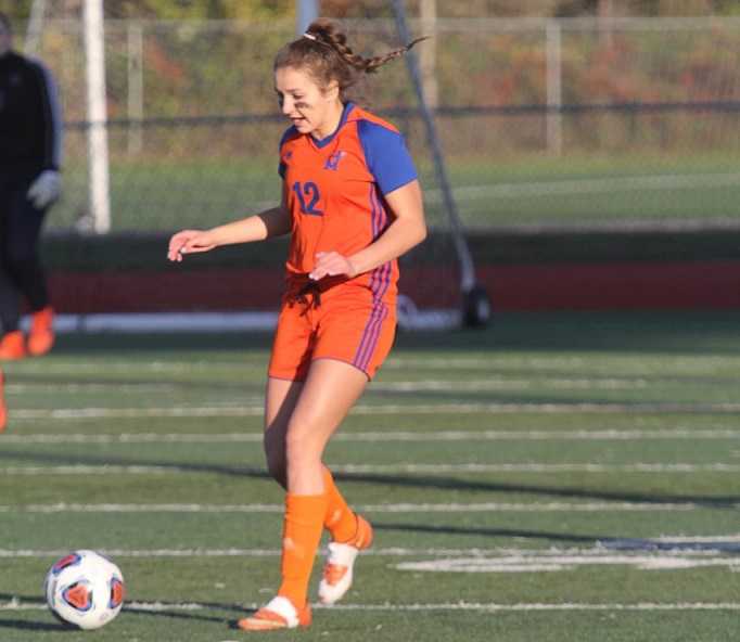 Senior Bella Heverly has scored in each of Hidden Valley's last three games. (Northwest Sports Photography)