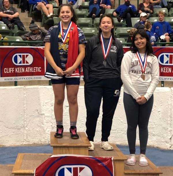 Fatima Albarran has been atop the podium often for Bend this season