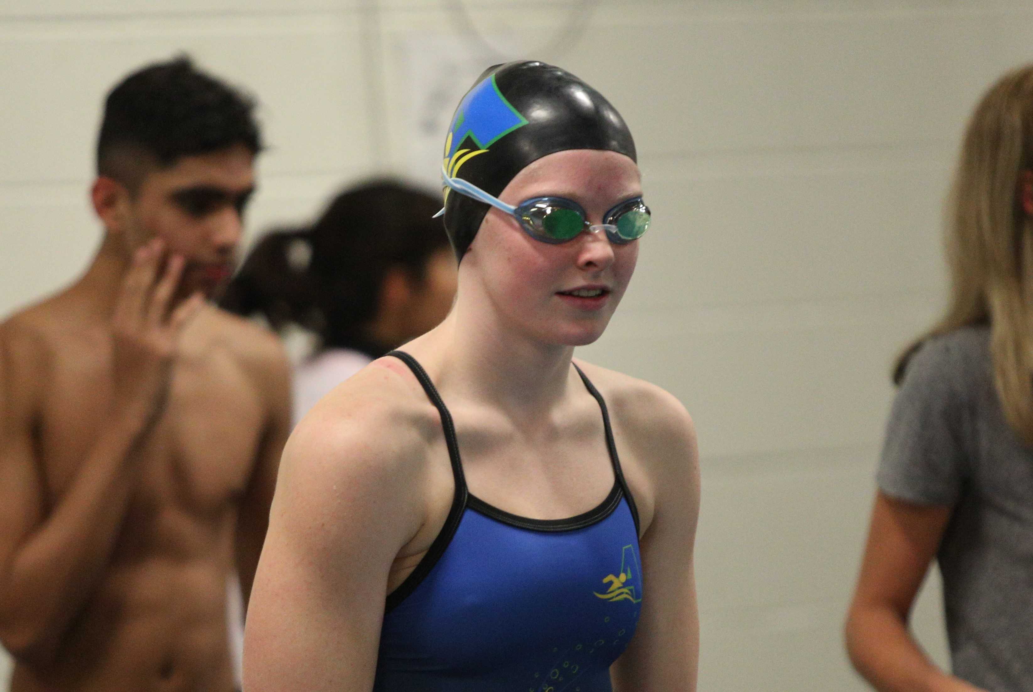 Aloha's Kaitlyn Dobler will pursue the national high school record in the 100 breaststroke this season. (Jim Newton Photography)