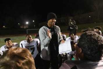 Keanon Lowe coached Parkrose to its first playoff win in school history last season. (Courtesy Parkrose HS)