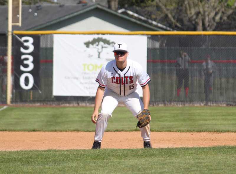 Cade Crist will play catcher next spring for Tacoma Community College