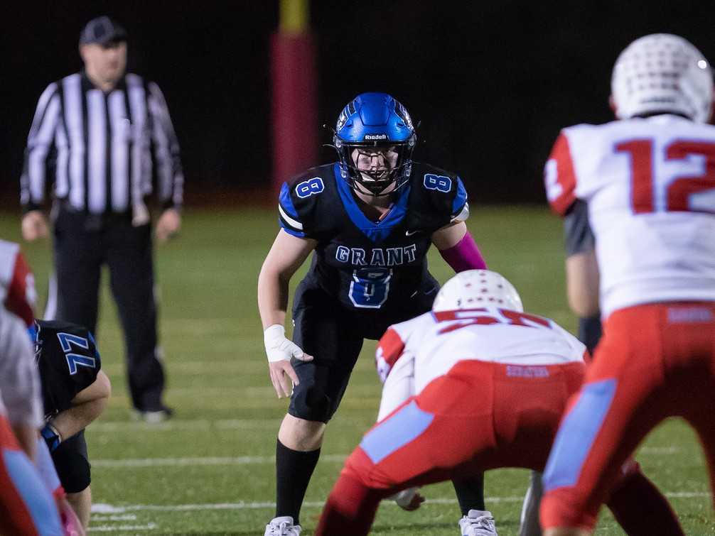 Grant linebacker Brennick Beck had hoped to impress college coaches in camps this summer. (Photo by Mark Going)