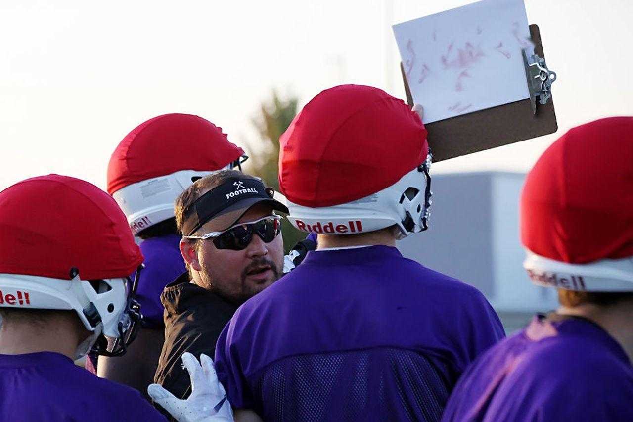 Kenny Koberstein guided South Eugene to a 5-4 record in his first season as the team's coach in 2019. (Photo by Michele Bunch)