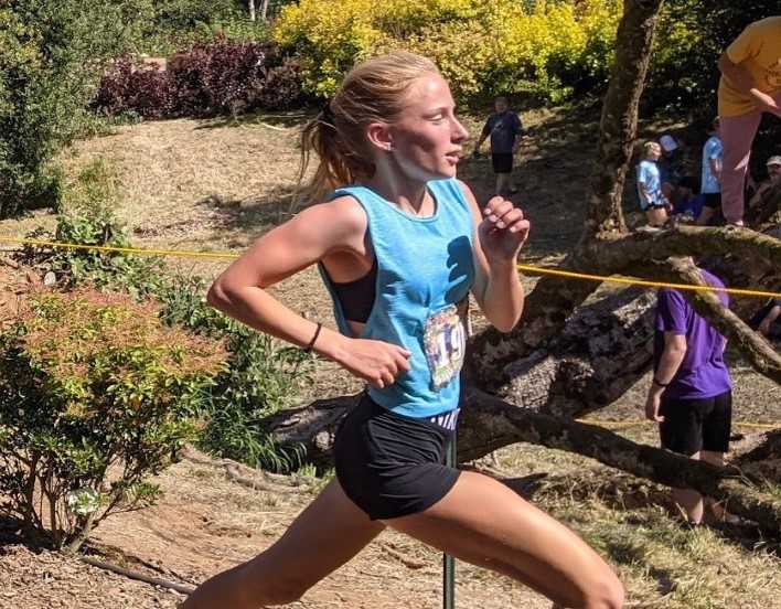 Crescent Valley's Emily Wisniewski impressed with strong early-season performances in the Ultimook and Ash Creek XC meets.
