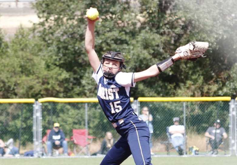 Marist Catholic senior Malia Williams set a state record with 25 consecutive strikeouts. (Photo courtesy Marist Catholic HS)