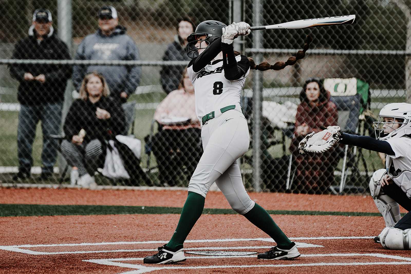 Tigard's Karen Spadafora hit her 10th home run of the season on Wednesday. (Photo by Fanta Mithmeuangneua)