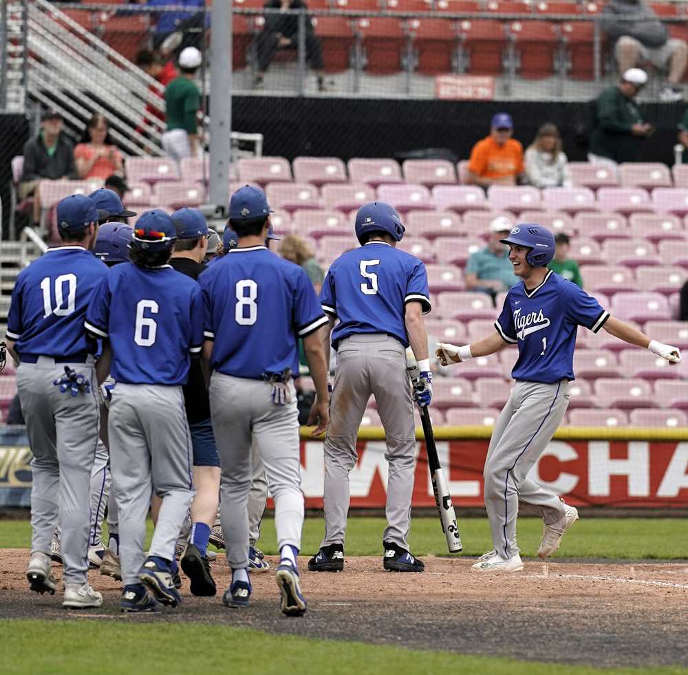 Not only did Jace Schow dominate on the hill, he launched a home run in the sixth to cap the scoring (Jon Olson)