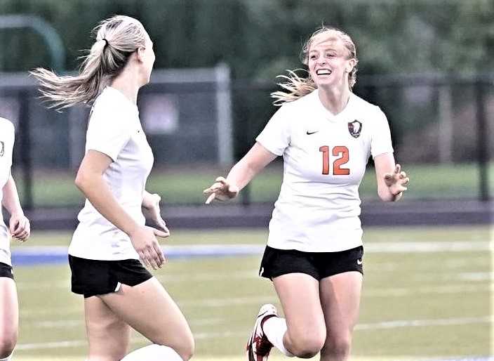 Rhyli Grim had a team-high 27 goals last season for Gladstone, which reached the 4A semifinals. (Photo by Jon Olson)