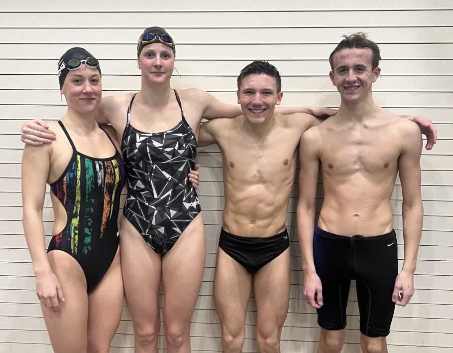 Crescent Valley features (from left) Vivi Criscione, Viola Teglassy, Andrew Hanson and Lincoln Bennett.