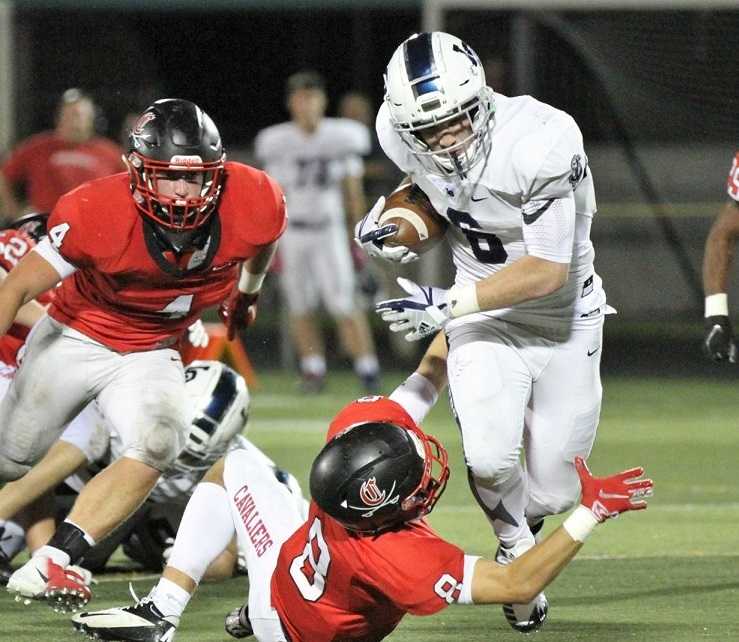 Lake Oswego's Collin Bracken (6) returned from injury last week. (Photo courtesy Clackamas Touchdown Club)