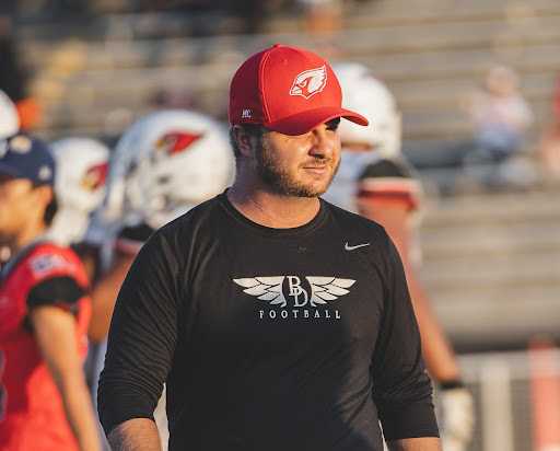 Aaron Skinner has been the athletic director at Bishop Diego in Santa Barbara since January 2020. (Bishop Diego High School)