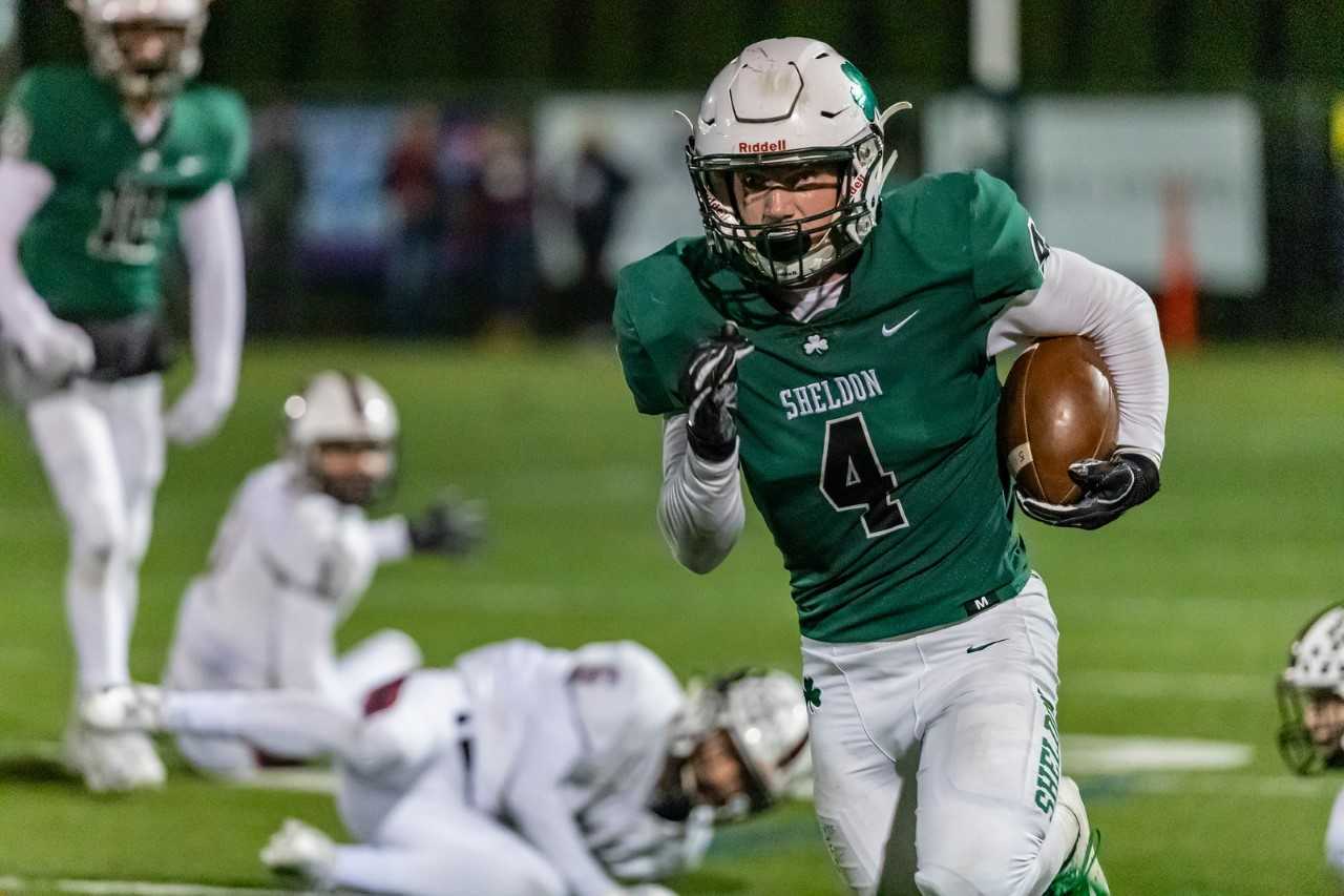 Matthew Burgess has rushed for 449 yards and eight touchdowns in three playoff games. (Photo by Ben Cross)