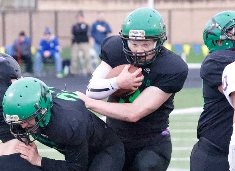 Rainier quarterback Joey Tripp rushed for 2,380 yards and 31 touchdowns this season. (Photo by Norm Maves Jr.)