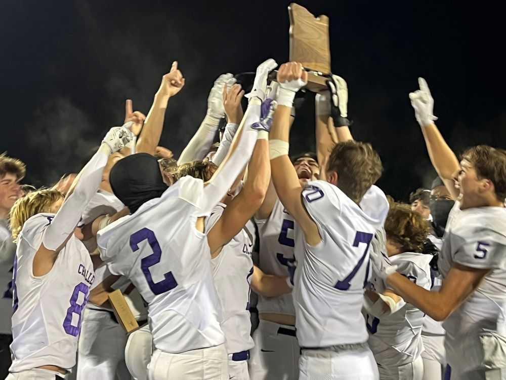 Cascade Christian gets together to celebrate repeating as 3A champions