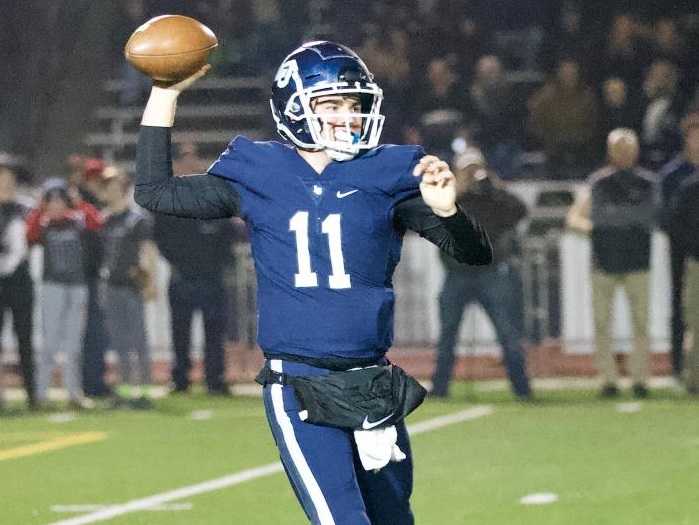 Jackson Laurent has thrown 31 touchdown passes with two interceptions for Lake Oswego. (Photo by Norm Maves Jr.)