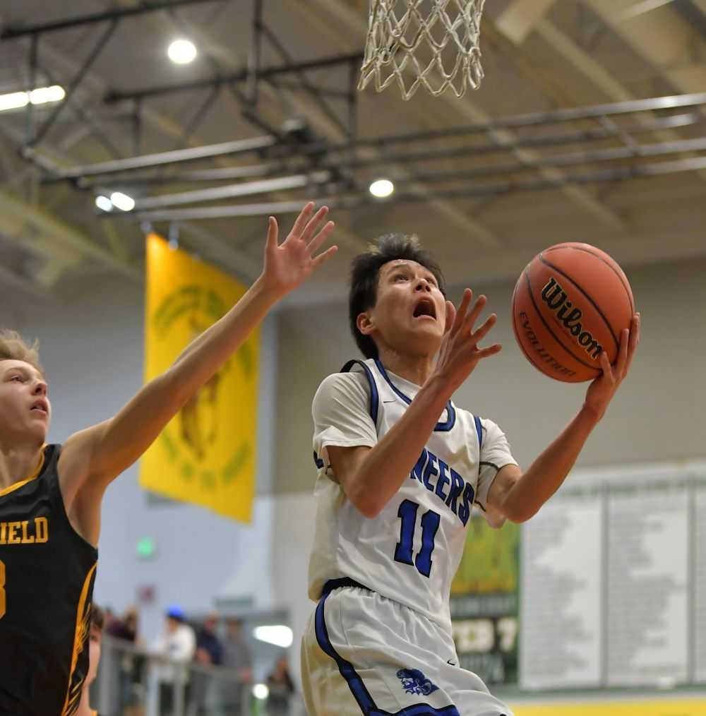 Kuga Matsumoto gets to the rim for Western, something he did at will on Thursday (Andre Panse)