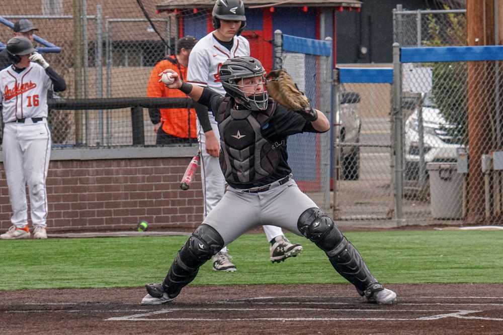 South Salem sophomore Teagan Scott has been scorching at the dish and even threw out a baserunner from behind it