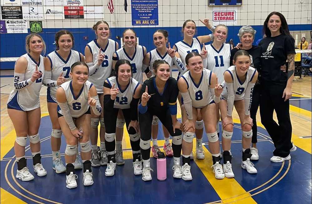 A sweep puts Crook County back in the 4A state tournament. The Cowgirls have eight titles but none since 2013