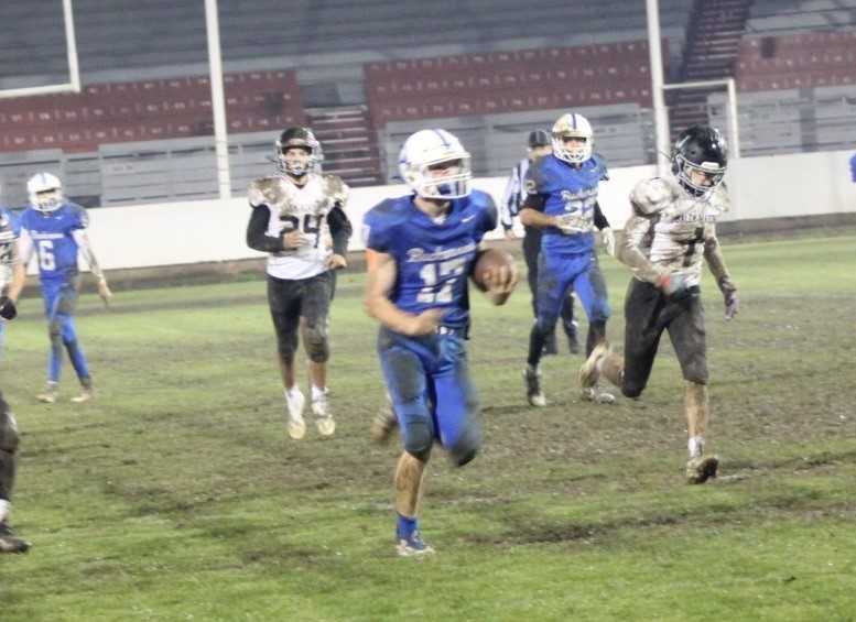 St. Paul's Branson Cook rushed for 164 yards and two touchdowns in Friday's first-round playoff win. (Photo by Jeremy McDonald)