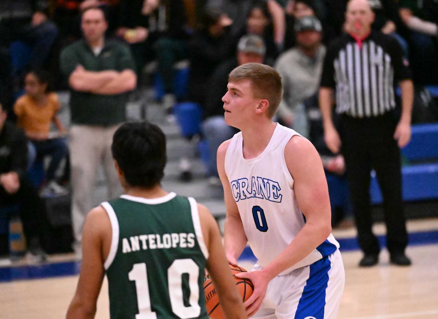 Crane's Cody Siegner, a 6-foot-7 senior post, is averaging 23.6 points and 10.0 rebounds through five games this season.