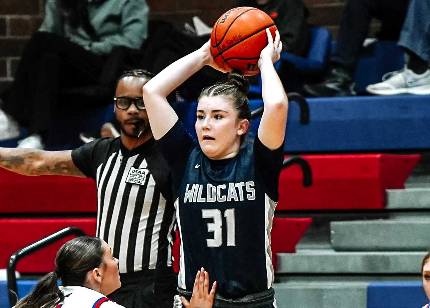 Junior point guard Gabi Moultrie is averaging a team-high 20.3 points per game for Wilsonville. (Photo by Fanta Mithmeuangneua)