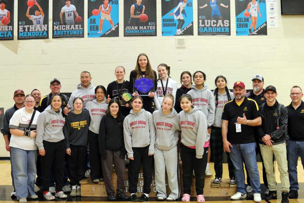 Forest Grove's girls have design on a 6A/5A state championship after winning Districts last weekend