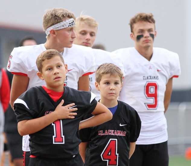 The OSAA recommends that youth football players don't begin full tackle until the seventh grade. (Clackamas Touchdown Club)