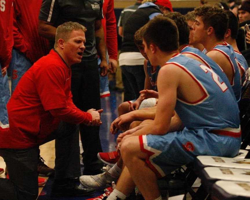 Coach Bill Westerholm and two-time reigning 4A champion Seaside meet North Marion in the quarterfinals. (Norm Maves Jr.)