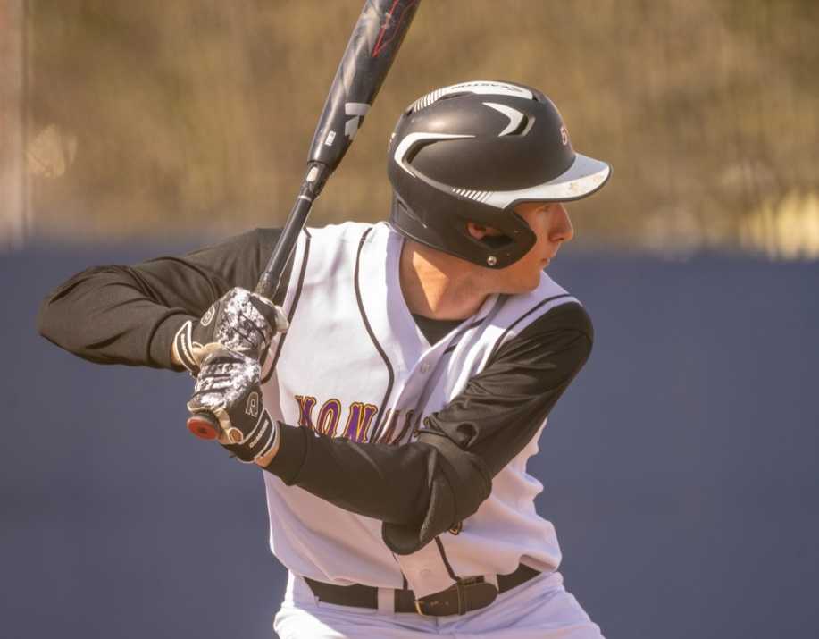 Junior KC Pettibone is batting better than .400 and is 9-0 on the mound for Umpqua Valley Christian.