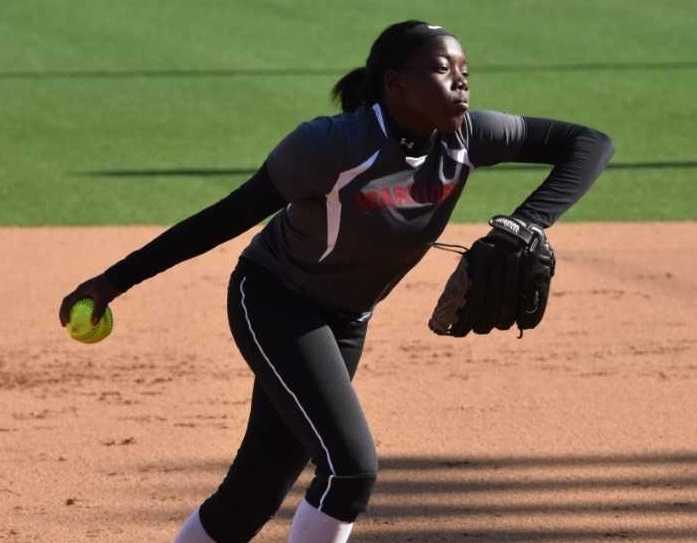 North Douglas junior pitcher Nicki Derrick struck out 314 batters this season. (Photo by Jeremy McDonald)