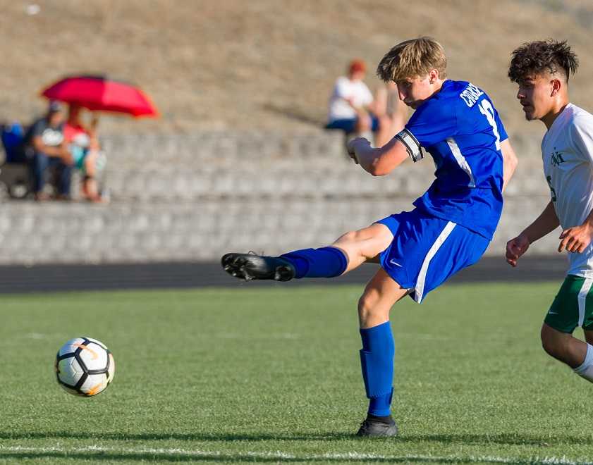 Spud Ward scored a team-high 11 goals for Catlin Gabel last season. (Photo by Thomas Widdows)