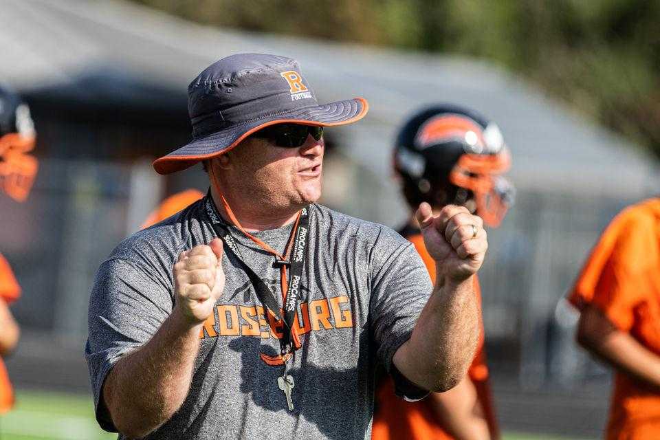 Roseburg coach Dave Heuberger likes how his offense is spreading the ball around. (Chase Allgood/OregonLive)