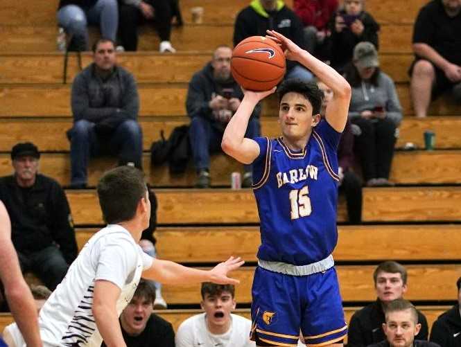 Barlow's Jesse White has made 237 three-pointers and scored 1,895 in his career, both school records. (Photo by Jon Olson)