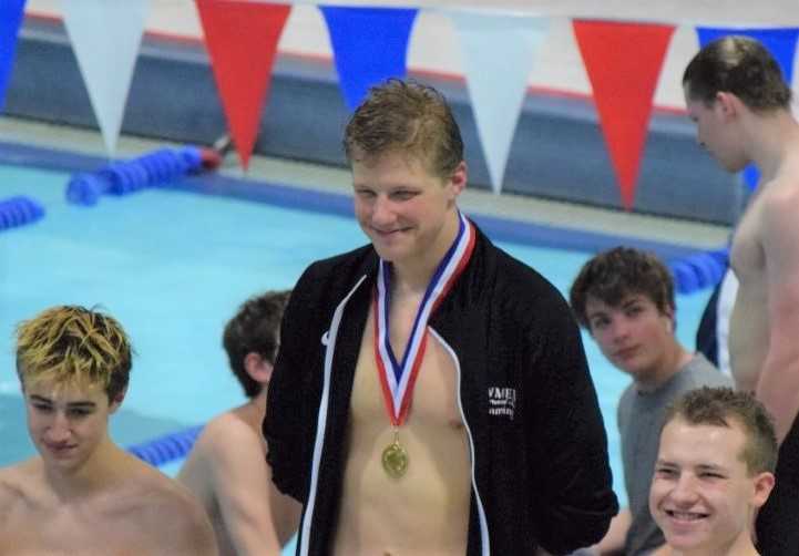 Jacob Folsom, who set five school records at Sherwood, will swim in college at Grand Canyon. (Photo by Casey Stewart)