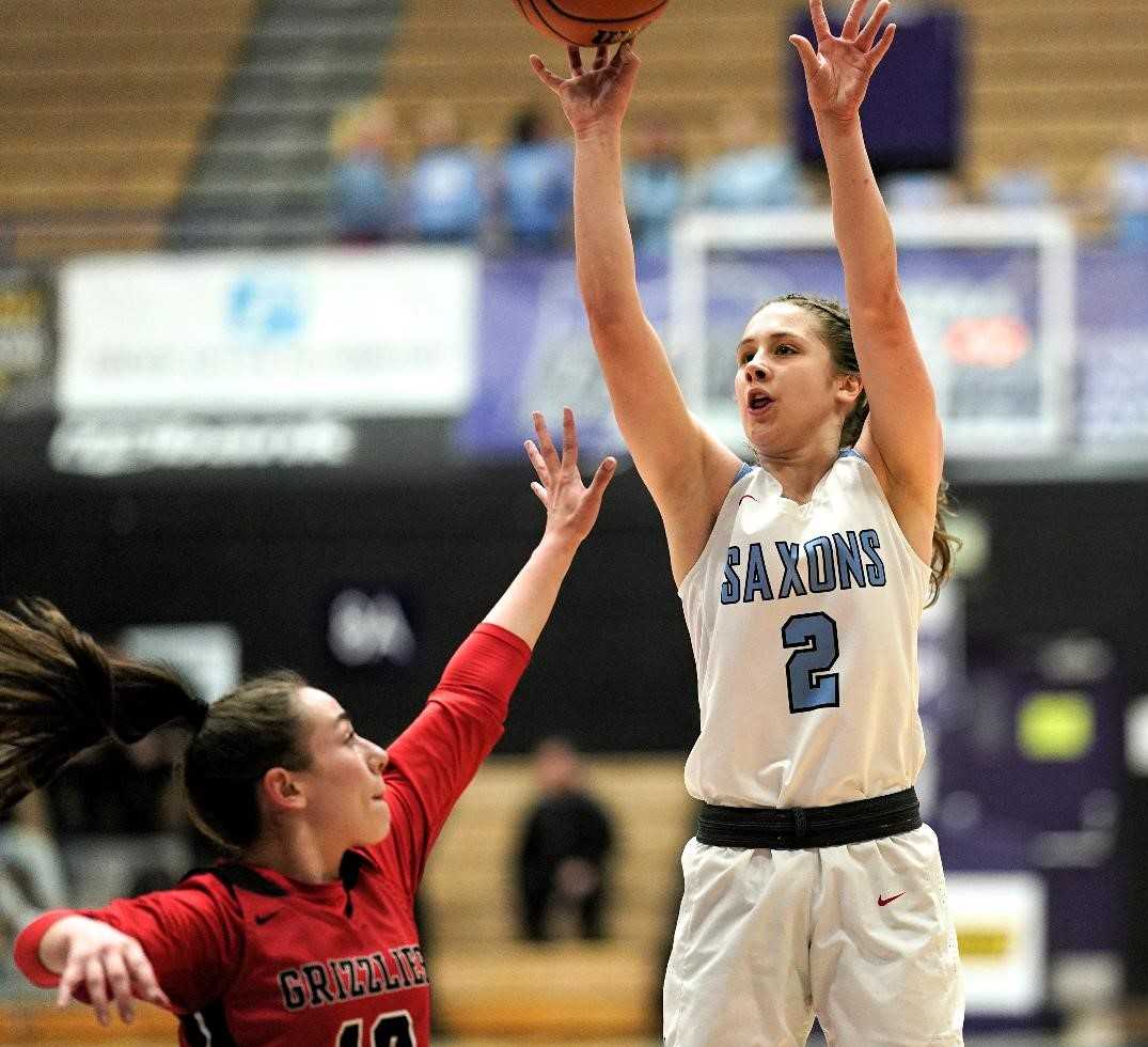 South Salem's Hilary James shot 13 of 19 from the field in Wednesday's win over McMinnville. (Photo by Jon Olson)