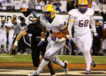 Thomas Tyner finished his senior year with 3,415 rushing yards. Photo courtesy of NW Sports Photography