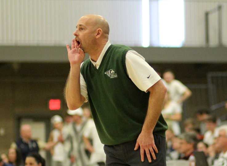 Coach Trevor Bodine said his departure from North Marion is 'bittersweet.' (Photo by Anna Lukianiuk Iliyn)