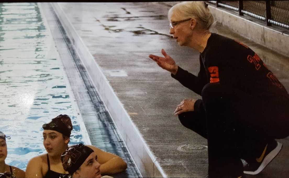 Beaverton's Judy Rusaw was the NFHS sectional coach of the year in 2006. (Photo by Cathy Gayaldo)