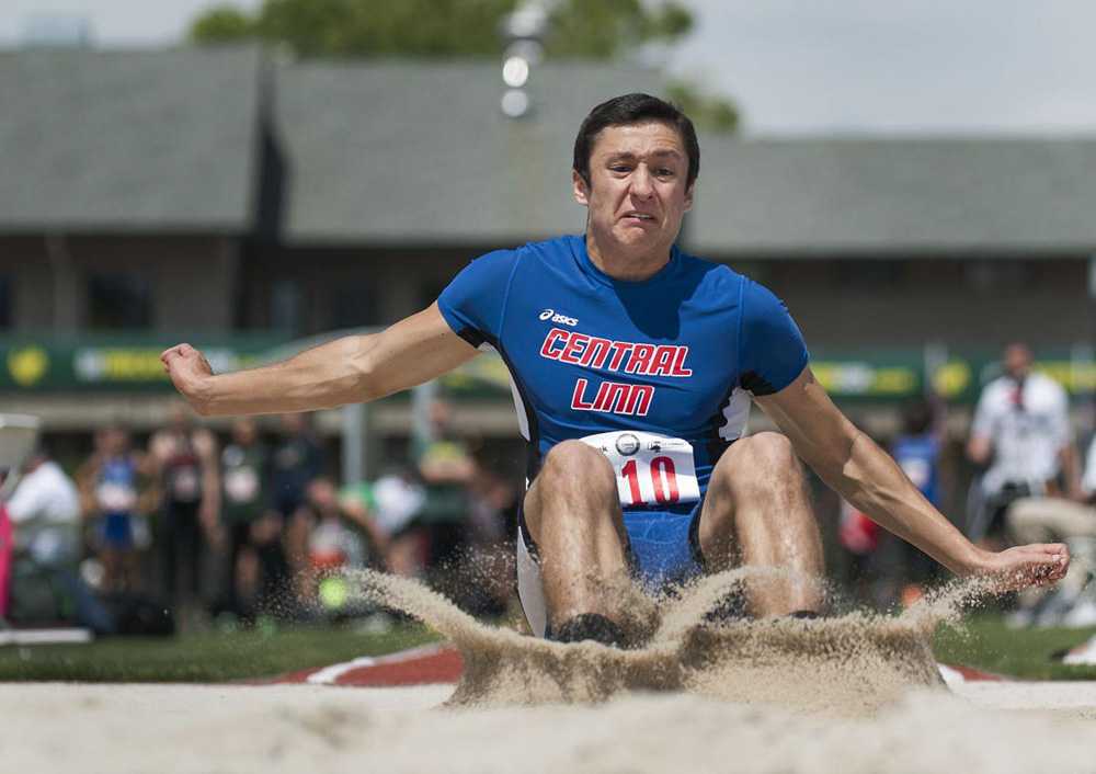 DiSean Hernandez won six individual titles to help Central Linn win state in 2014 and 2015. (School submitted photo)