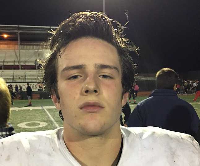 Lake Oswego's Casey Filkins ran for 134 yards and three touchdowns Friday against Tualatin.