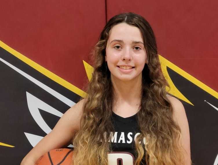 Damascus Christian senior point guard Emily Powers scored 19 points in her team's 55-54 win over Crane. (Courtesy photo)