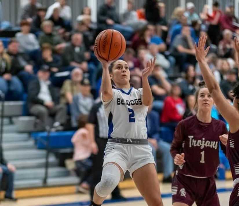 Sutherlin junior point guard Micah Wicks is averaging 22 points, six assists and five steals. (Photo courtesy Sutherlin HS)