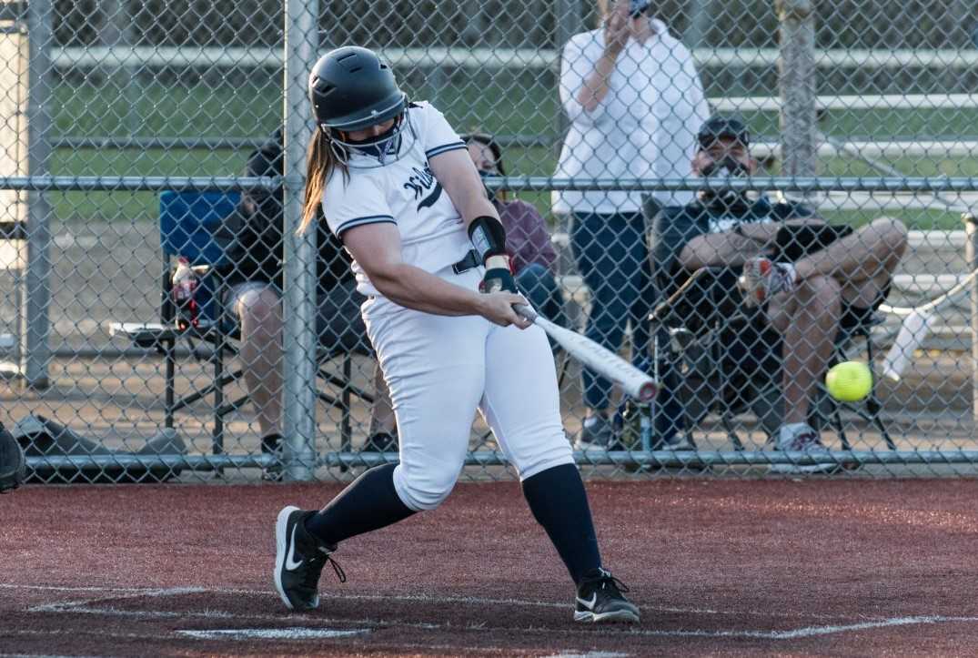 Senior Maddie Erickson is hitting .536 with six home runs and 25 RBIs for Wilsonville this season. (Photo by Greg Artman)