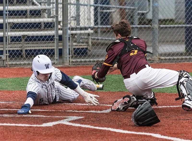 Wilsonville senior Cole Hubka, a Utah signee, leads the state in stolen bases (Photo by Greg Artman)