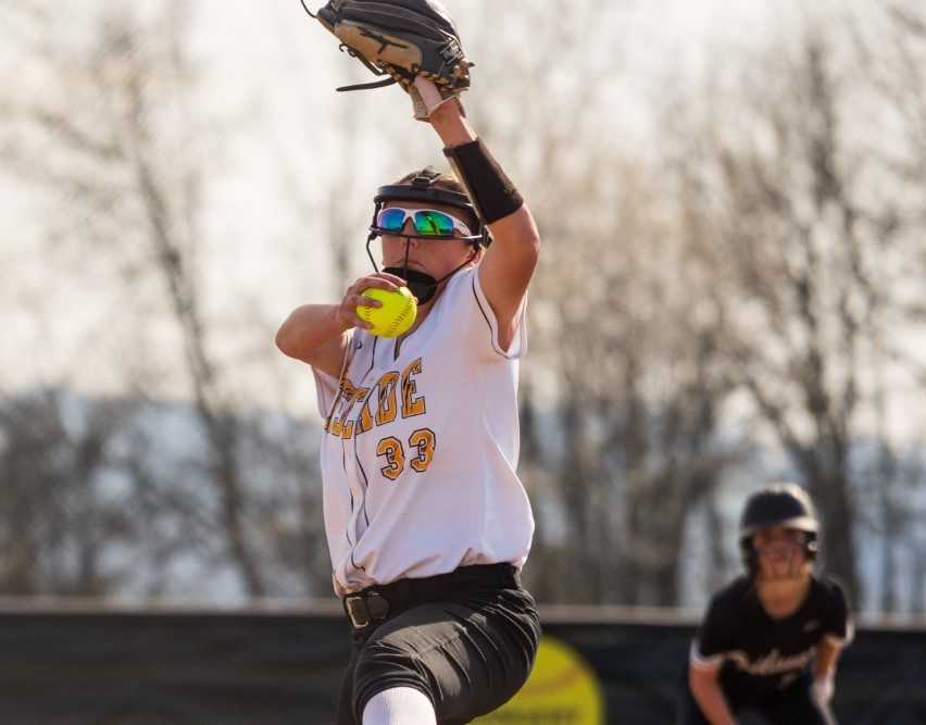 Cascade senior pitcher Hannah Walliman is 17-1 with a 1.16 ERA in 2022. (Photo courtesy Cascade HS)