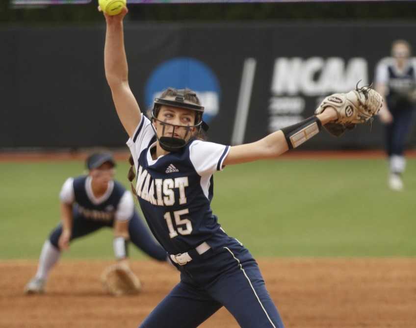 Pitcher Malia Wiliams was one of four Marist Catholic players voted to the 4A first team. (Photo courtesy Marist Catholic HS)