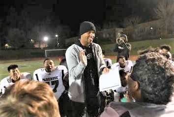 Keanon Lowe was the 5A coach of the year at Parkrose in 2019, leading the team to its first playoff win. (Courtesy Parkrose HS)