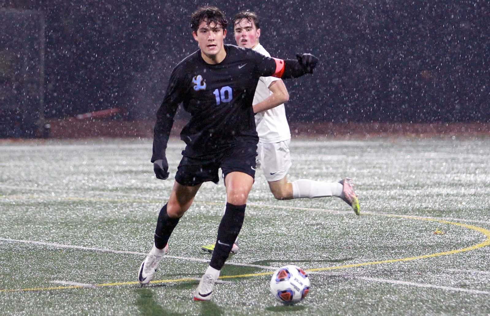 Lakeridge senior center midfielder Rafa Loyo was voted the Three Rivers League player of the year. (Miles Vance Sports Journal)